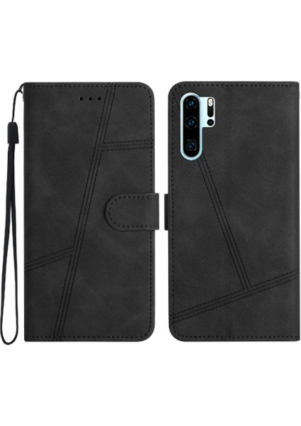 Huawei P30 Pro Için Flip Case Tam Koruma Kartı Yuvaları Tutucu Manyetik Pu (Yurt Dışından) indirimleri