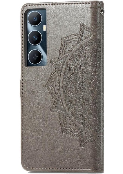 Realme C65 Için Flip Case Zarif Desen Basit Iş Kapak Kılıfı (Yurt Dışından) fırsatları