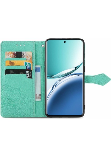 Oppo A3 Pro Için Flip Case Basit Iş Darbeye Kapak Kapak Deri (Yurt Dışından)