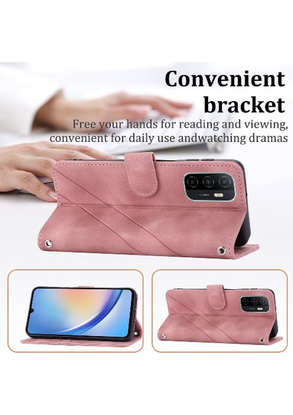 Samsung Galaxy A23 4g Için Filp Durumda/5g Anti Scratch Kickstand Tam Pu Kart (Yurt Dışından) modelleri