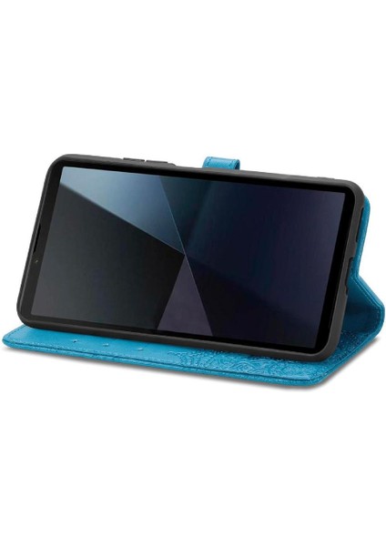 Sony Xperia 10 Vı Flip Kapak Için Flip Case Deri Kılıf Basit Iş (Yurt Dışından) modelleri