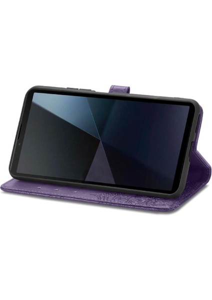 Sony Xperia 10 Vı Flip Kapak Için Flip Case Deri Kılıf Basit Iş (Yurt Dışından) fiyatları