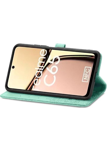 Realme C65 Için Flip Case Zarif Desen Basit Iş Kapak Kılıfı (Yurt Dışından) fiyatları