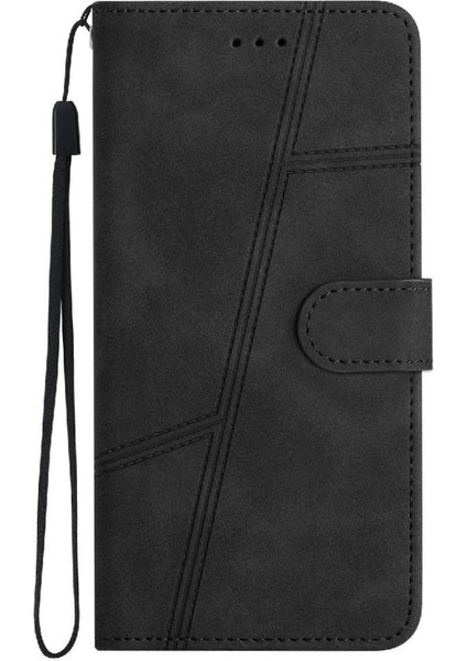 Huawei P30 Lite Flip Folio Cüzdan Pu Deri Tam Koruma Için Flip Case (Yurt Dışından)