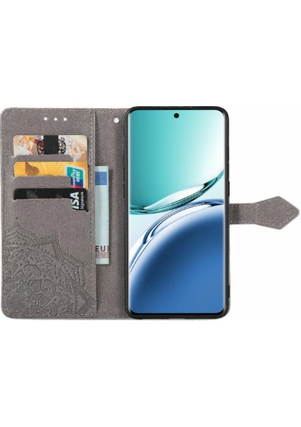 SZY Market Oppo A3 Pro Için Flip Case Basit Iş Darbeye Kapak Kapak Deri (Yurt Dışından)