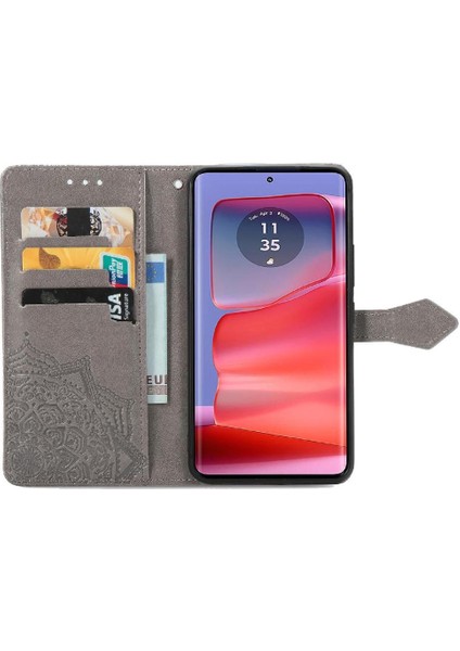 Motorola Kenar 50 Pro Basit Iş Darbeye Deri Için Flip Case (Yurt Dışından) fırsatları