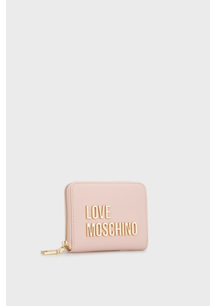 Love Moschino Logolu Fermuarlı Cüzdan Bayan Cüzdan JC5613PP1LKD0600