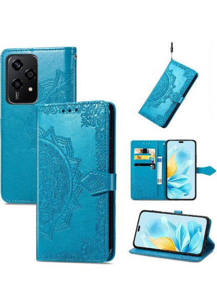 Onur Için Flip Case 200 Lite Deri Kılıf Kapak Kapak Zarif Desen (Yurt Dışından)