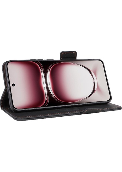 Oppo Oppo 12 5g Manyetik Cüzdan Kickstand Kart Tutucu ile Flip Case (Yurt Dışından) modelleri