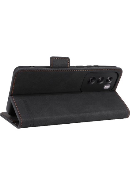 Oppo Oppo 12 5g Manyetik Cüzdan Kickstand Kart Tutucu ile Flip Case (Yurt Dışından) fırsatları