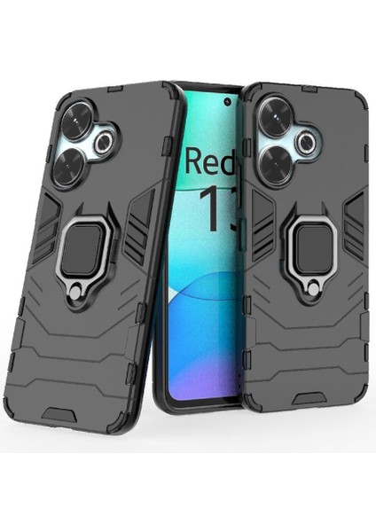 Xiaomi Redmi Için Kılıf 13 4g Askeri Damla Koruma 360&DEG; Dönen Halka (Yurt Dışından)