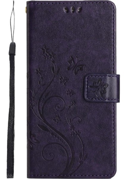 Sony Xperia 10 Vı Için Filp Durumda Bilek Kayışı Manyetik Kapatma Kickstand Pu (Yurt Dışından) fiyatları