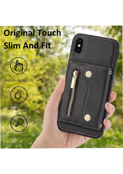 IPhone Xs Max Mini Sırt Çantası Uzun Kayış Kart Yuvaları Hafif (Yurt Dışından) modelleri