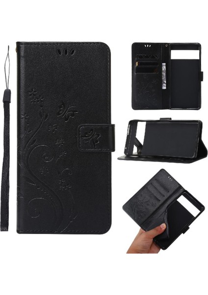 Google Pixel 7 Pro Manyetik Kapatma Kickstand Kart Tutucu Pu Için Filp Durumda (Yurt Dışından)