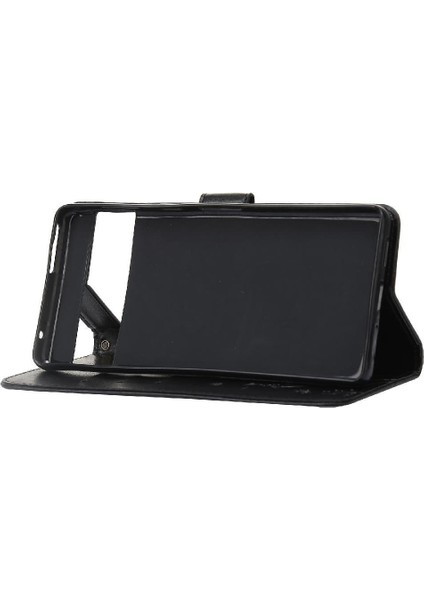 Google Pixel 7 Pro Manyetik Kapatma Kickstand Kart Tutucu Pu Için Filp Durumda (Yurt Dışından) fiyatları