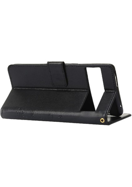 Google Pixel 7 Pro Manyetik Kapatma Kickstand Kart Tutucu Pu Için Filp Durumda (Yurt Dışından) modelleri