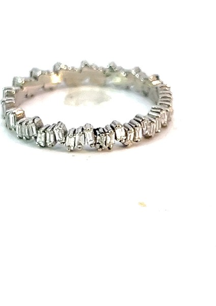 0,72 Ct 2,23 gr Tamtur Baget Pırlanta Yüzük