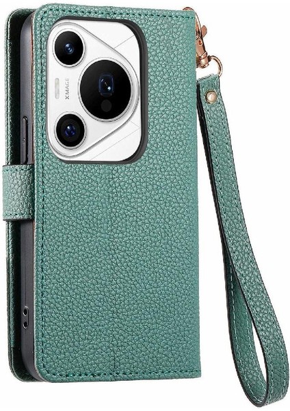 Huawei Pura 70 Pro Için Flip Case Artı Aşk Cüzdan Fermuar Darbeye Vaka (Yurt Dışından)