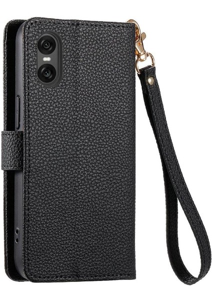 Sony Xperia 10 Vı Için Flip Case Cüzdan Darbeye Aşk Fermuar Deri (Yurt Dışından) fırsatları