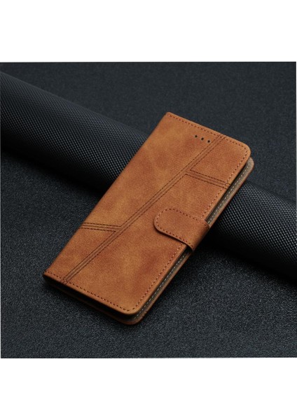 IPhone 13 Için Flip Case Flip Folio Tam Koruma Kartı Yuvaları Tutucu Bilek (Yurt Dışından) modelleri