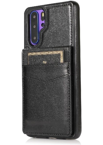 Kredi Kartı Cüzdanı Manyetik Toka ile Huawei P30 Pro ile Uyumlu (Yurt Dışından) fırsatları