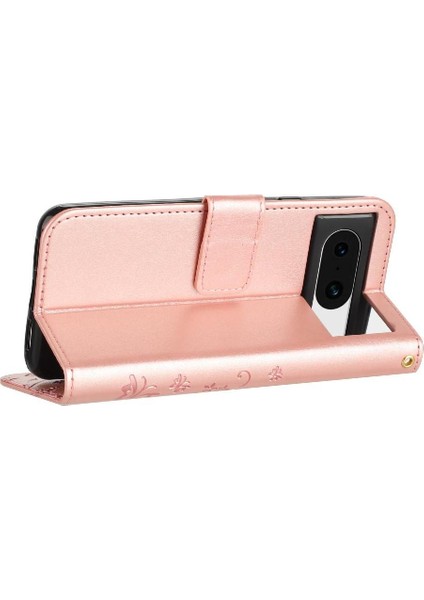Google Piksel 8 Kickstand Bilek Kayışı Kart Tutucu Manyetik Pu Için Filp Durumda (Yurt Dışından) fırsatları
