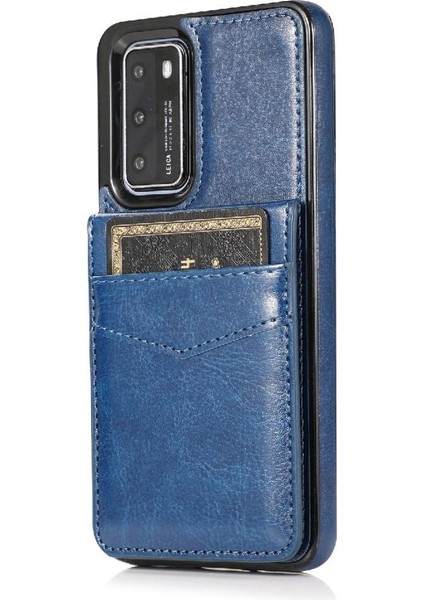 Huawei P40 Manyetik Toka Kickstand Vaka Cüzdan Kartı ile Uyumlu (Yurt Dışından) indirimleri