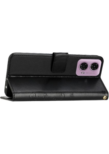 Motorola Moto G34 Pu Deri Manyetik Kapatma Kart Tutucu Için Filp Durumda (Yurt Dışından) indirimleri