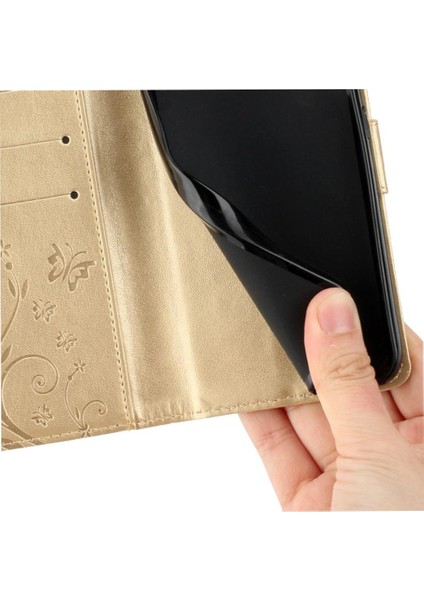 Motorola Moto G34 Pu Deri Manyetik Kapatma Kart Tutucu Için Filp Durumda (Yurt Dışından)