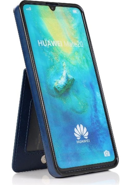 SZY Market Kredi Kartı Tutucu Manyetik Toka ile Huawei Mate 20 ile Uyumlu (Yurt Dışından)