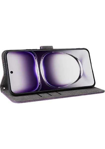 Oppo Oppo 12 Pro 5g Kart Yuvaları Için Kılıf Kapak Manyetik Kapatma Rfıd Pu (Yurt Dışından) modelleri
