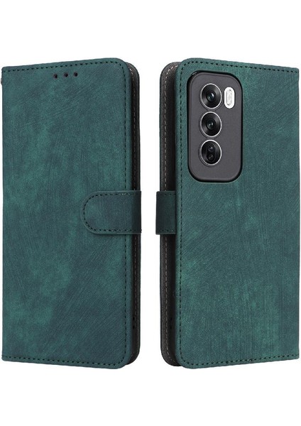 Oppo Oppo 12 5g Pu Deri Kart Yuvaları Için Kılıf Kapak Manyetik Kapatma Rfıd (Yurt Dışından)