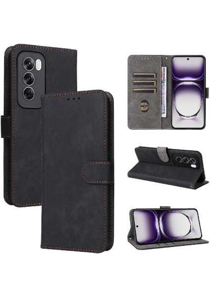 Oppo Oppo 12 Pro 5g Kart Yuvaları Için Kılıf Kapak Manyetik Kapatma Rfıd Pu (Yurt Dışından) indirimleri