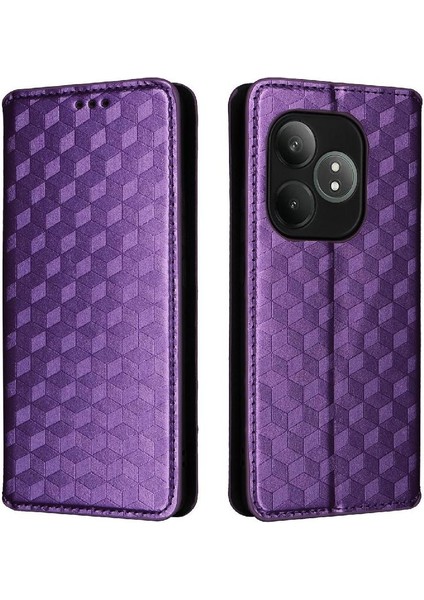 Realme Gt Neo6 Kart Yuvaları Tutucu 3D Desen Cüzdan Kapatma Için Flip Case (Yurt Dışından)