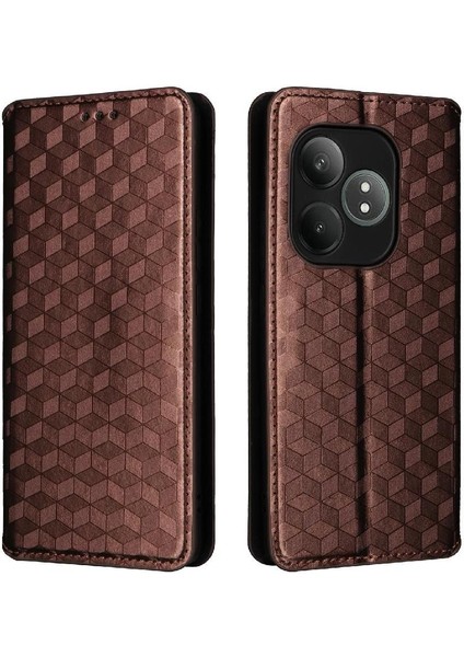 Realme Gt Neo6 Kart Yuvaları Tutucu 3D Desen Cüzdan Kapatma Için Flip Case (Yurt Dışından)