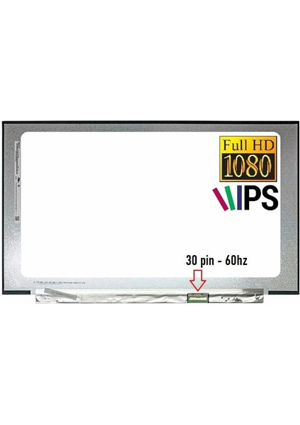 N161HCA-EA3 Rev.c1 N161HCA-EA4 16.1" Slim LED Ekran, LCD Panel 30PIN Fhd (60Hz)