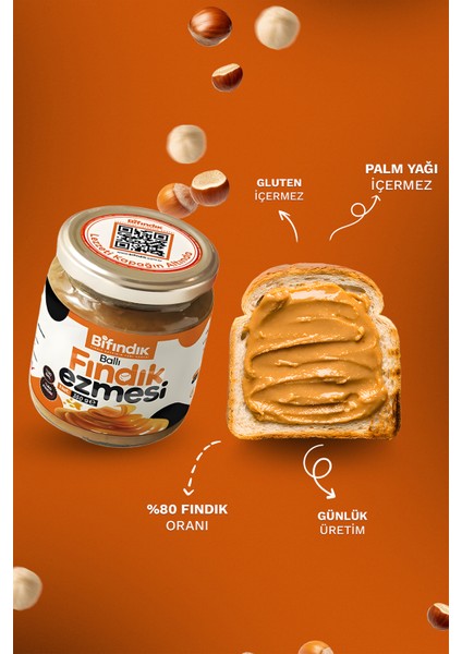 Ballı Fındık Ezmesi 350 G