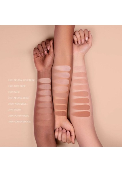 Fondöten Nudissimo Mat 248 W fiyatları