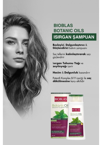 Botanic Oils Isırgan Yağlı Şampuan 360 ml fırsatları