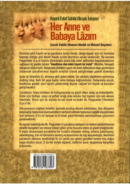 Her Anne ve Babaya Lazım Kitabı, Hayırlı Evlat Sahibi Olmak Isteyen ve Çocuk Sahibi Olmanın Maddi ve Manevi Reçetesi, 512 Sayfa