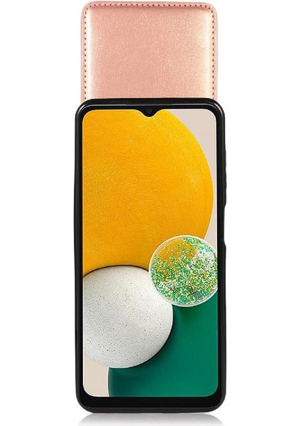 Samsung Galaxy A13 4g/5g Kart Tutucu Premium Deri Kılıf ile Uyumlu (Yurt Dışından)