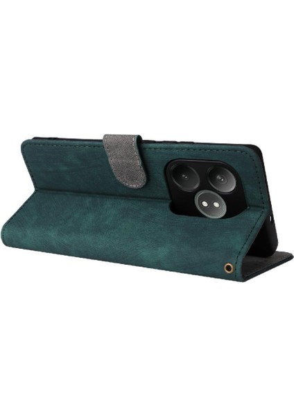 Realme Gt 6 Pu Deri Flip Folio Cüzdan Kart Yuvaları Kapak Kapatma Için Kılıf (Yurt Dışından)