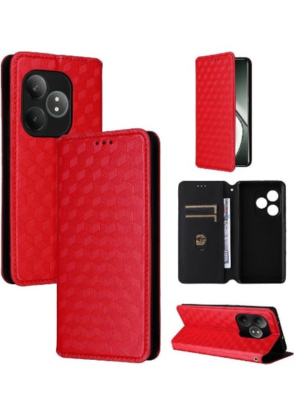 Realme Gt Neo6 Kart Yuvaları Tutucu 3D Desen Cüzdan Kapatma Için Flip Case (Yurt Dışından) modelleri