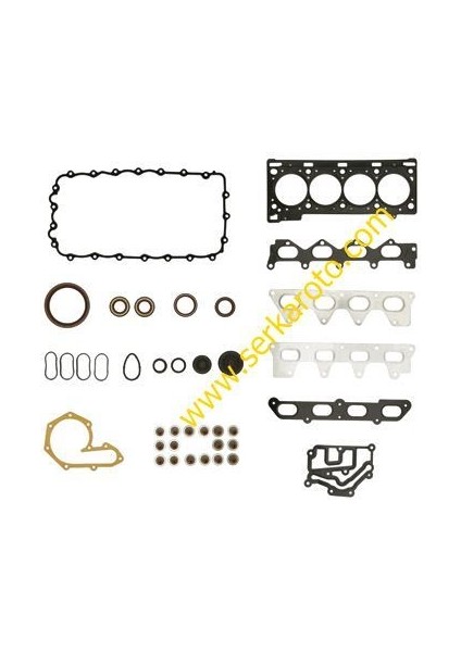 Contamotor Full Takım Conta Keçelı F4R Laguna Megane