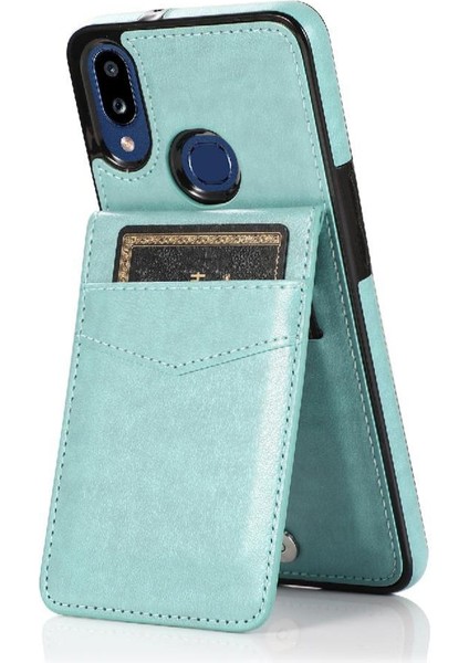 Samsung Galaxy A40 Kart Tutucu Kılıf Cüzdan Manyetik Toka ile Uyumlu (Yurt Dışından) modelleri