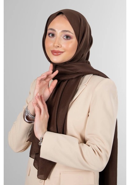 Janjan Trend Parlak Saten Dokulu Abiye Şifon Işıl Şal 185 x 70 SAL2315 fırsatları
