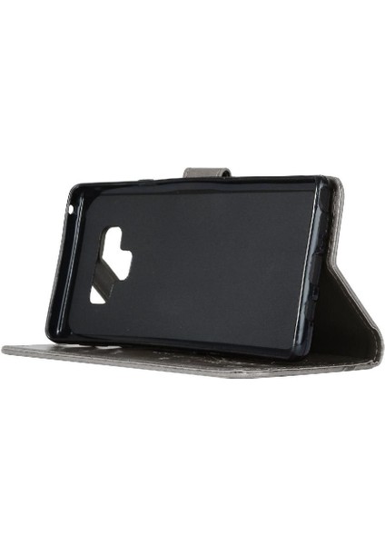 Samsung Galaxy Not 9 Bilek Kayışı Için Filp Durumda Kart Tutucu Kickstand Pu (Yurt Dışından)