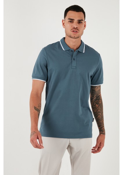 Pamuklu Regular Fit Polo Yaka T Shirt Erkek Polo Yaka T Shirt 5902063 fırsatları