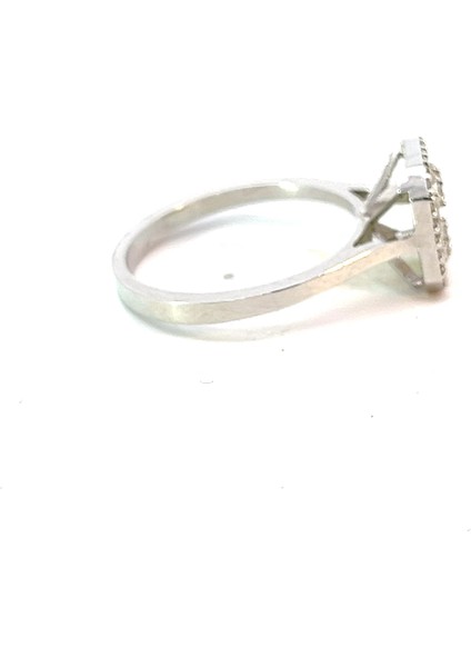 0,41 Ct 3,17 gr Baget Kesim Pırlanta Yüzük fırsatları