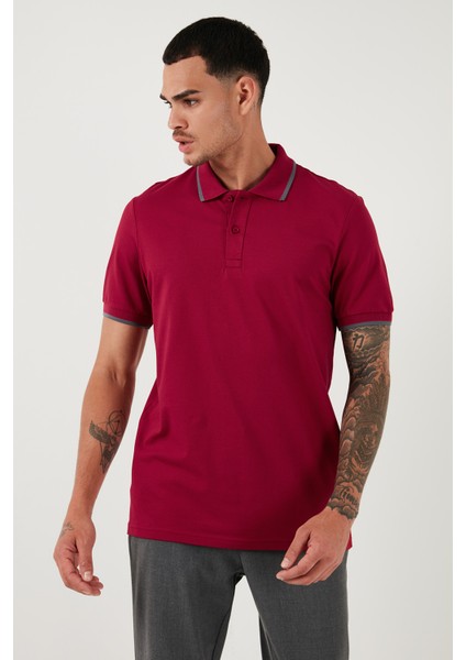 Pamuklu Regular Fit Polo Yaka T Shirt Erkek Polo Yaka T Shirt 5902063